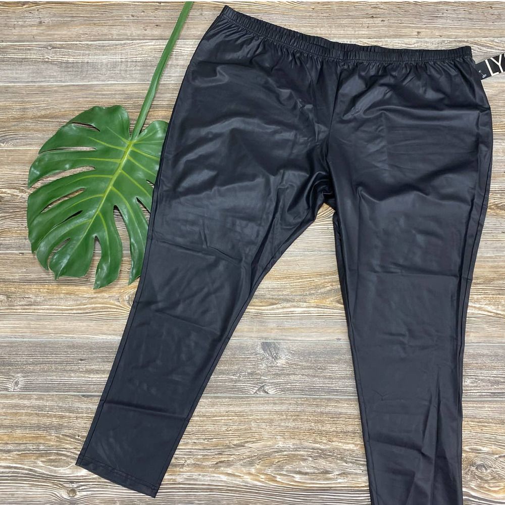 Leather Look Leggings
